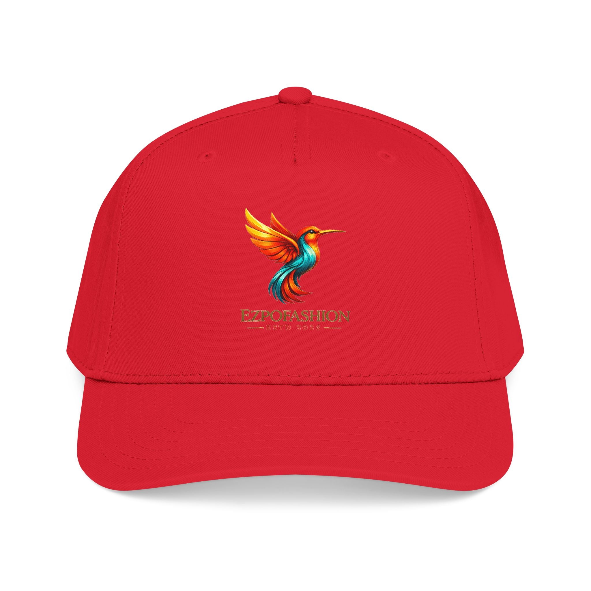 EZPO Logo Baseball Cap — Retro Graphic Mid-Profile Snapback Hat