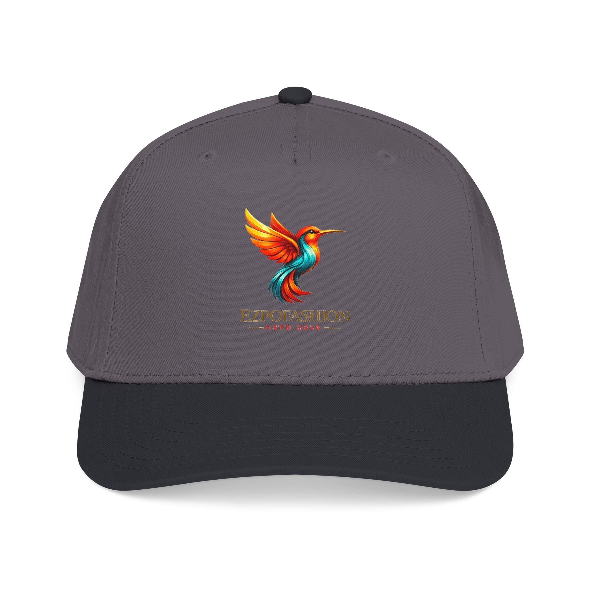 EZPO Logo Baseball Cap — Retro Graphic Mid-Profile Snapback Hat