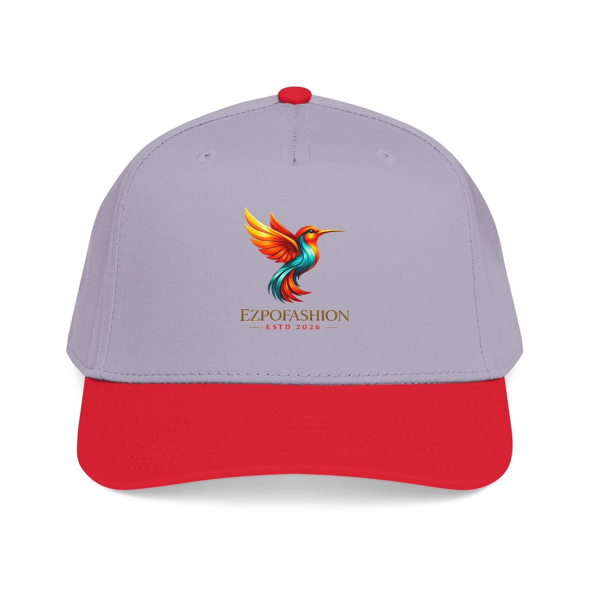 EZPO Logo Baseball Cap — Retro Graphic Mid-Profile Snapback Hat