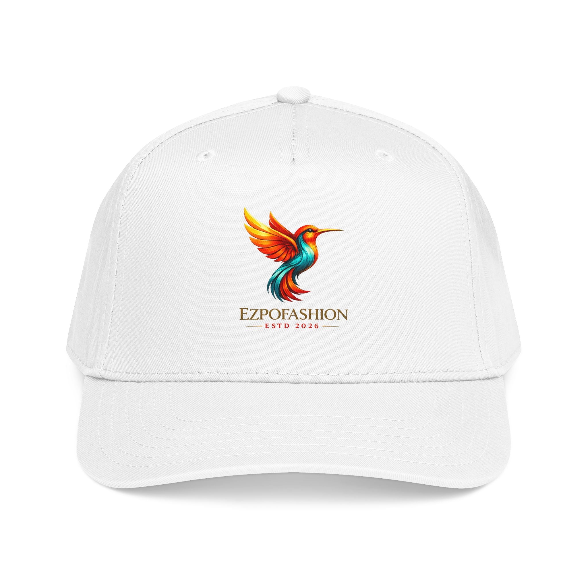 EZPO Logo Baseball Cap — Retro Graphic Mid-Profile Snapback Hat