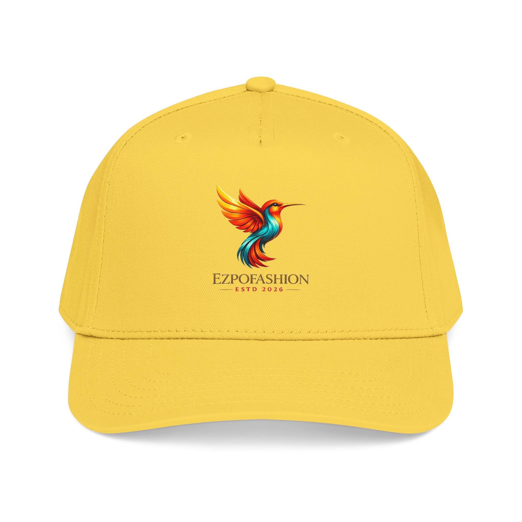 EZPO Logo Baseball Cap — Retro Graphic Mid-Profile Snapback Hat