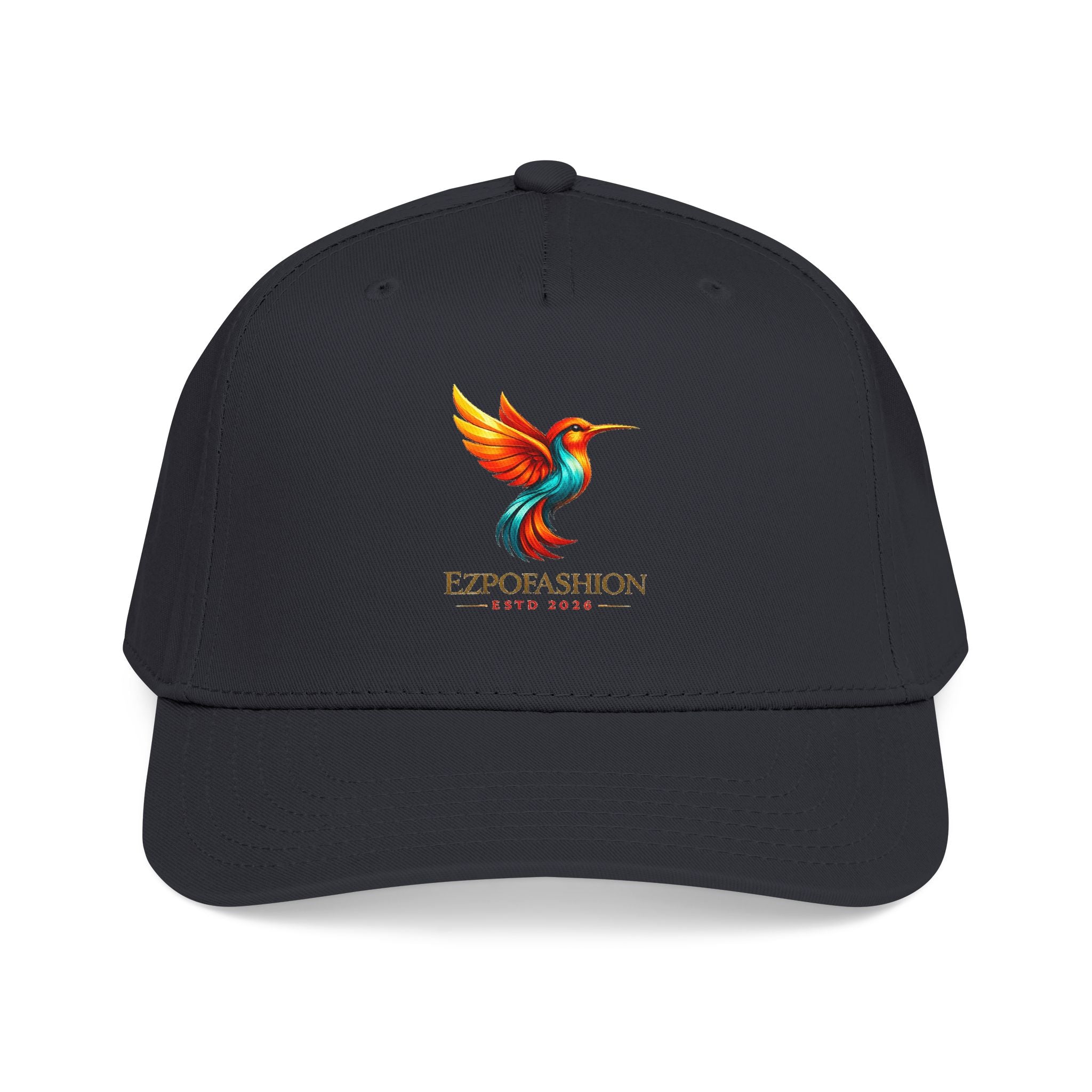 EZPO Logo Baseball Cap — Retro Graphic Mid-Profile Snapback Hat
