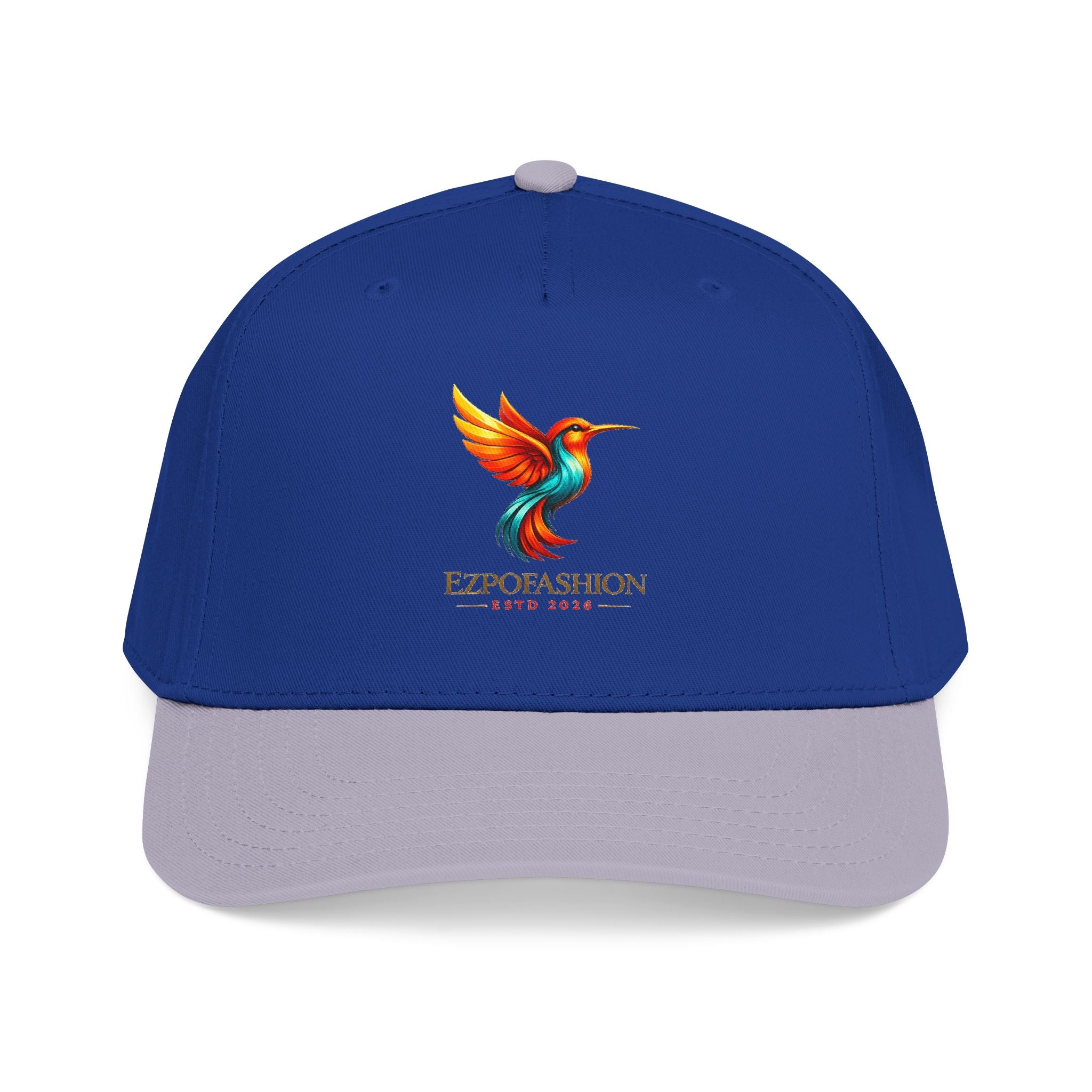 EZPO Logo Baseball Cap — Retro Graphic Mid-Profile Snapback Hat