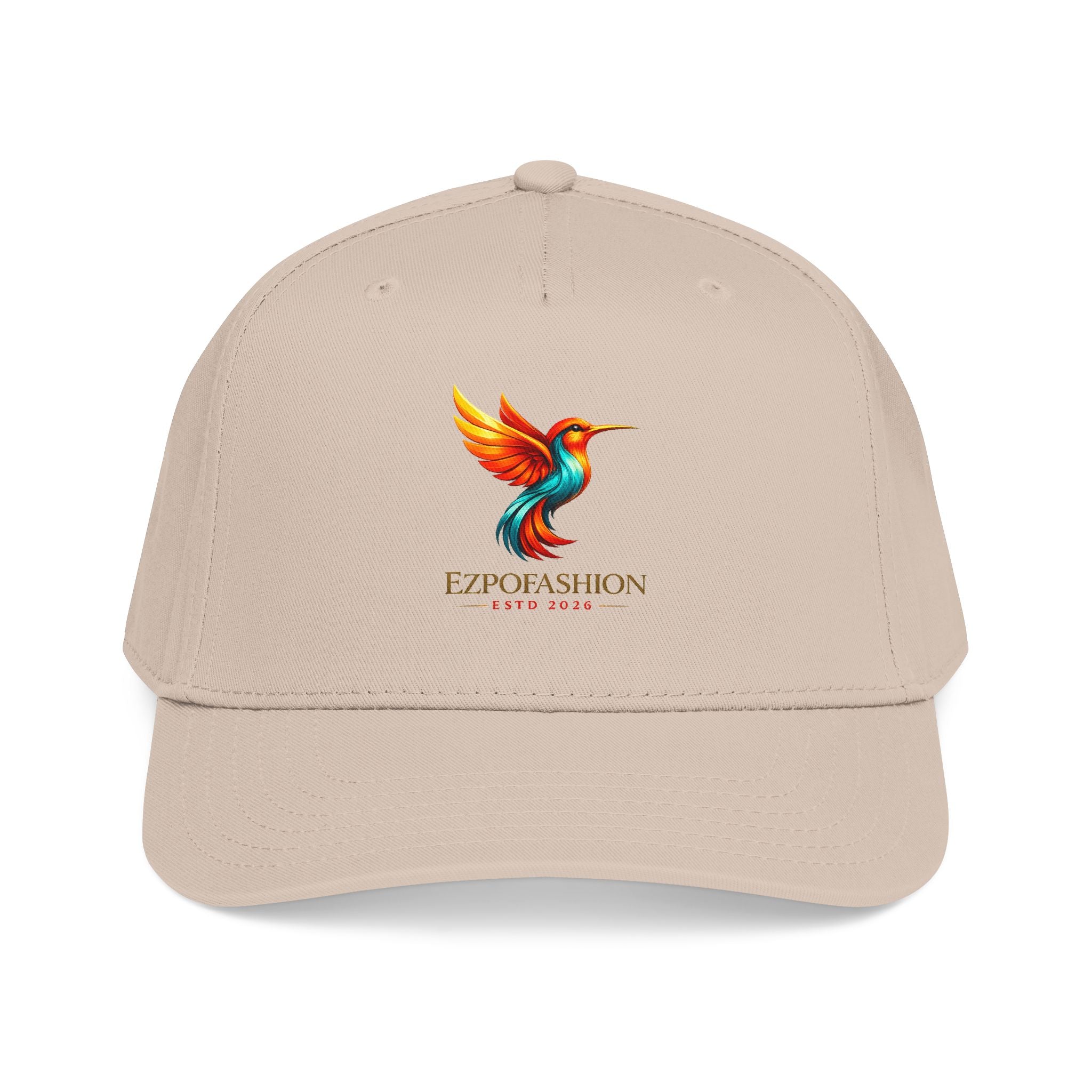 EZPO Logo Baseball Cap — Retro Graphic Mid-Profile Snapback Hat
