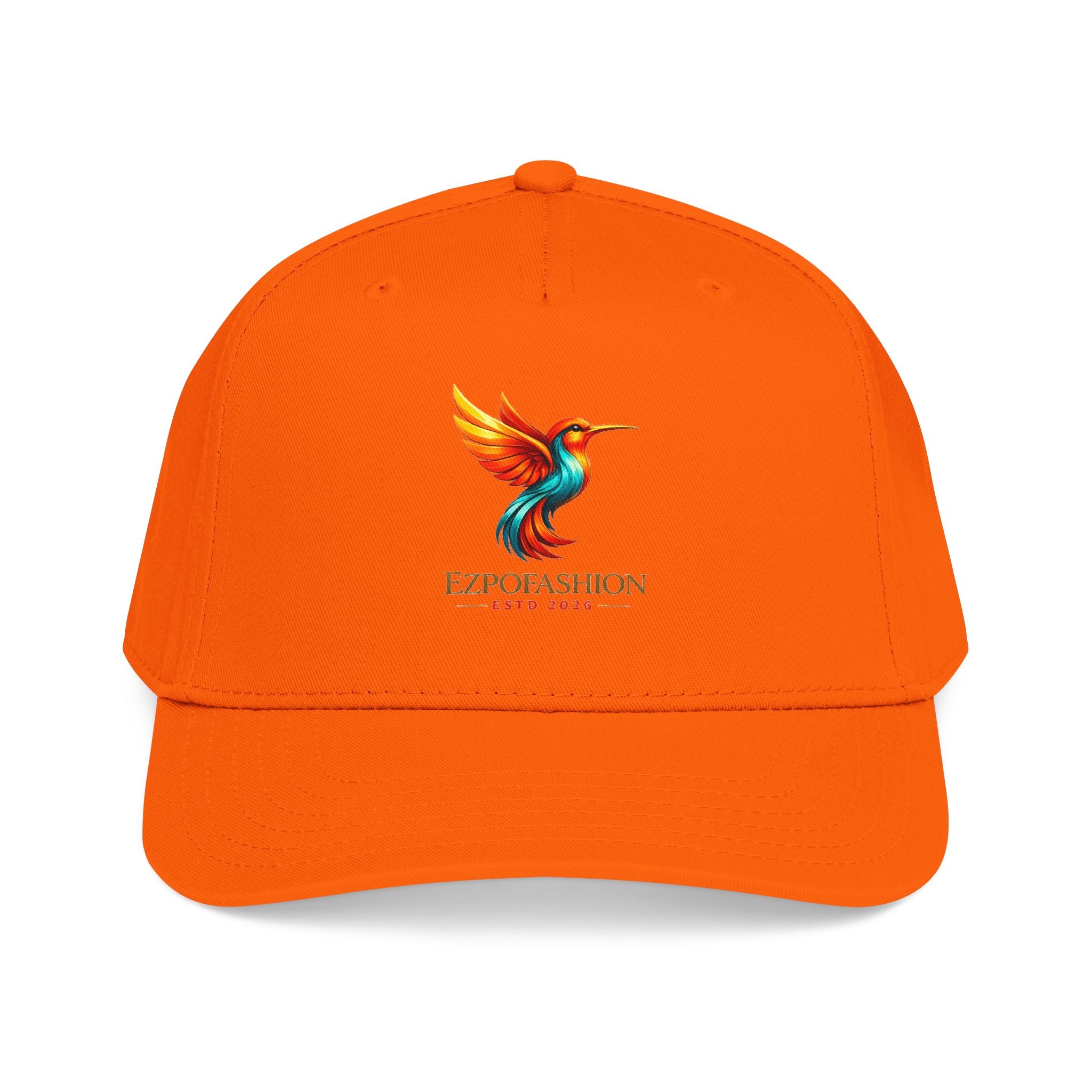 EZPO Logo Baseball Cap — Retro Graphic Mid-Profile Snapback Hat