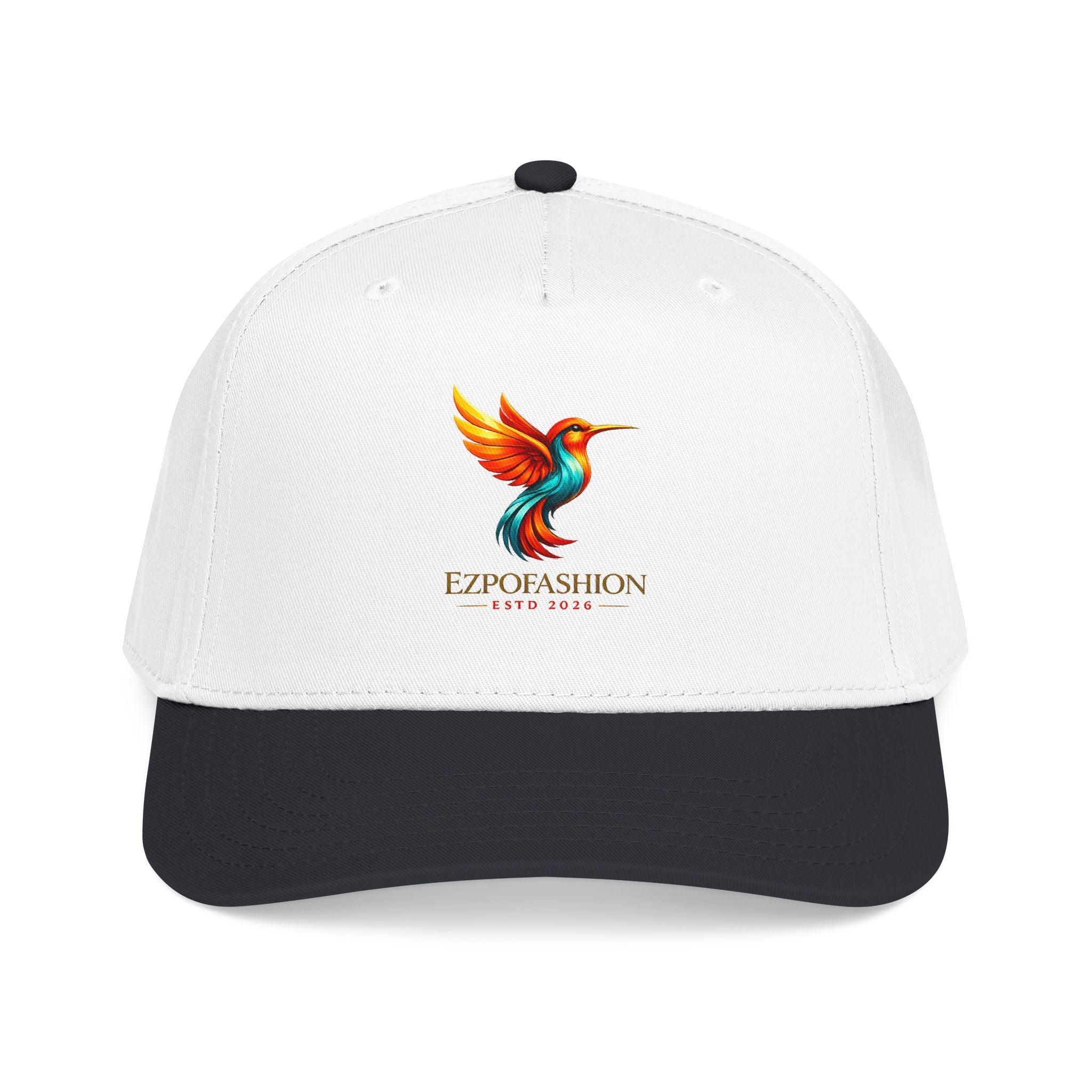 EZPO Logo Baseball Cap — Retro Graphic Mid-Profile Snapback Hat