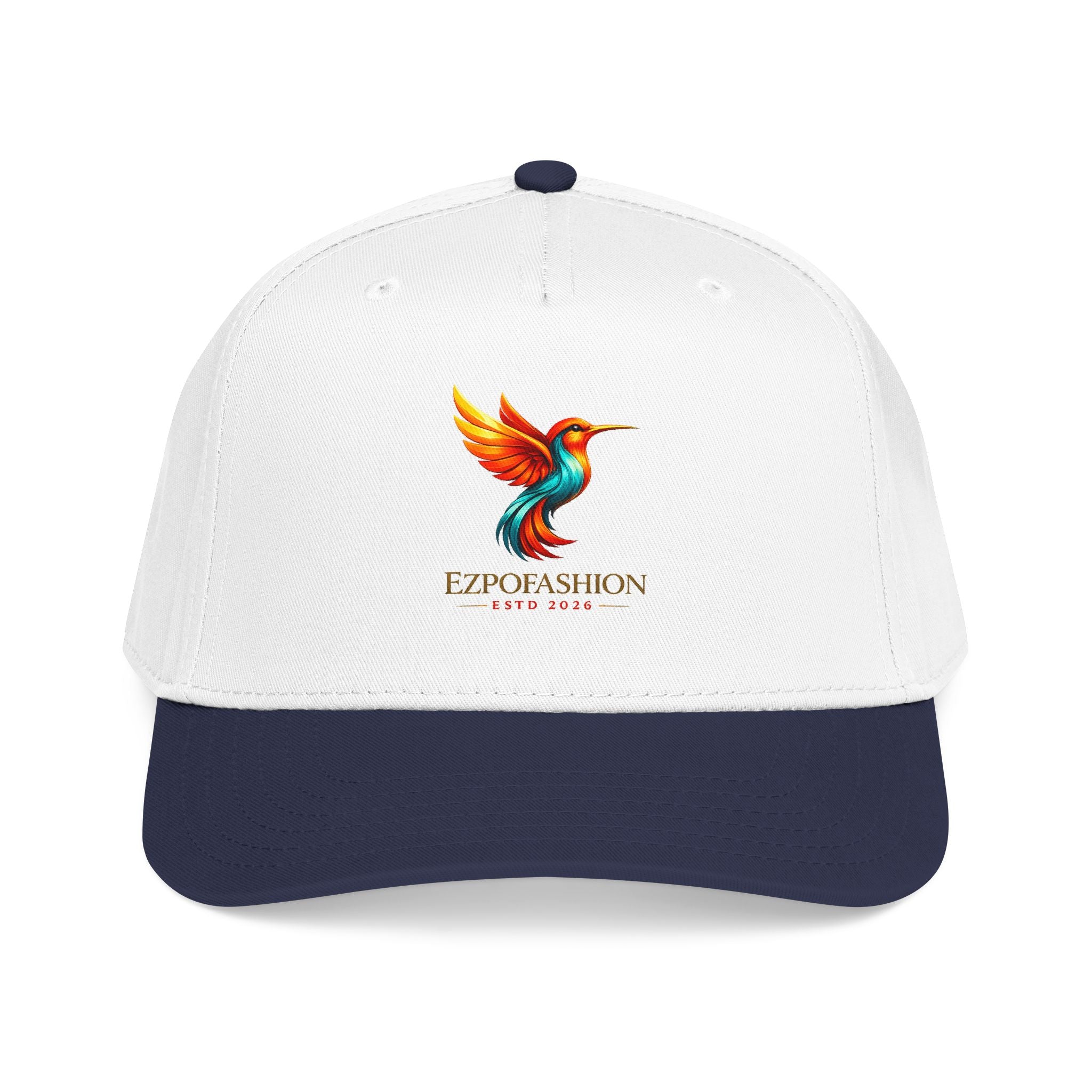 EZPO Logo Baseball Cap — Retro Graphic Mid-Profile Snapback Hat