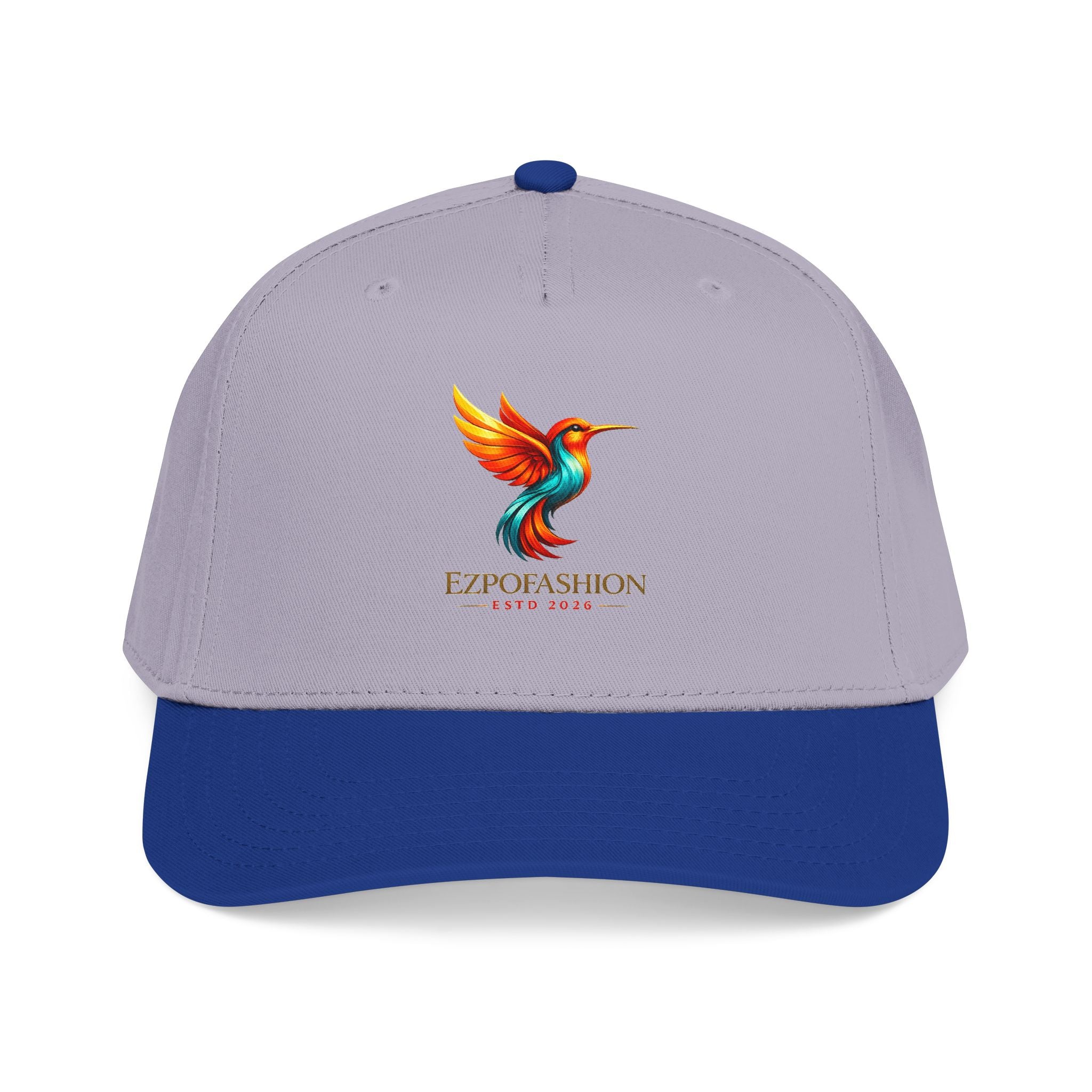 EZPO Logo Baseball Cap — Retro Graphic Mid-Profile Snapback Hat