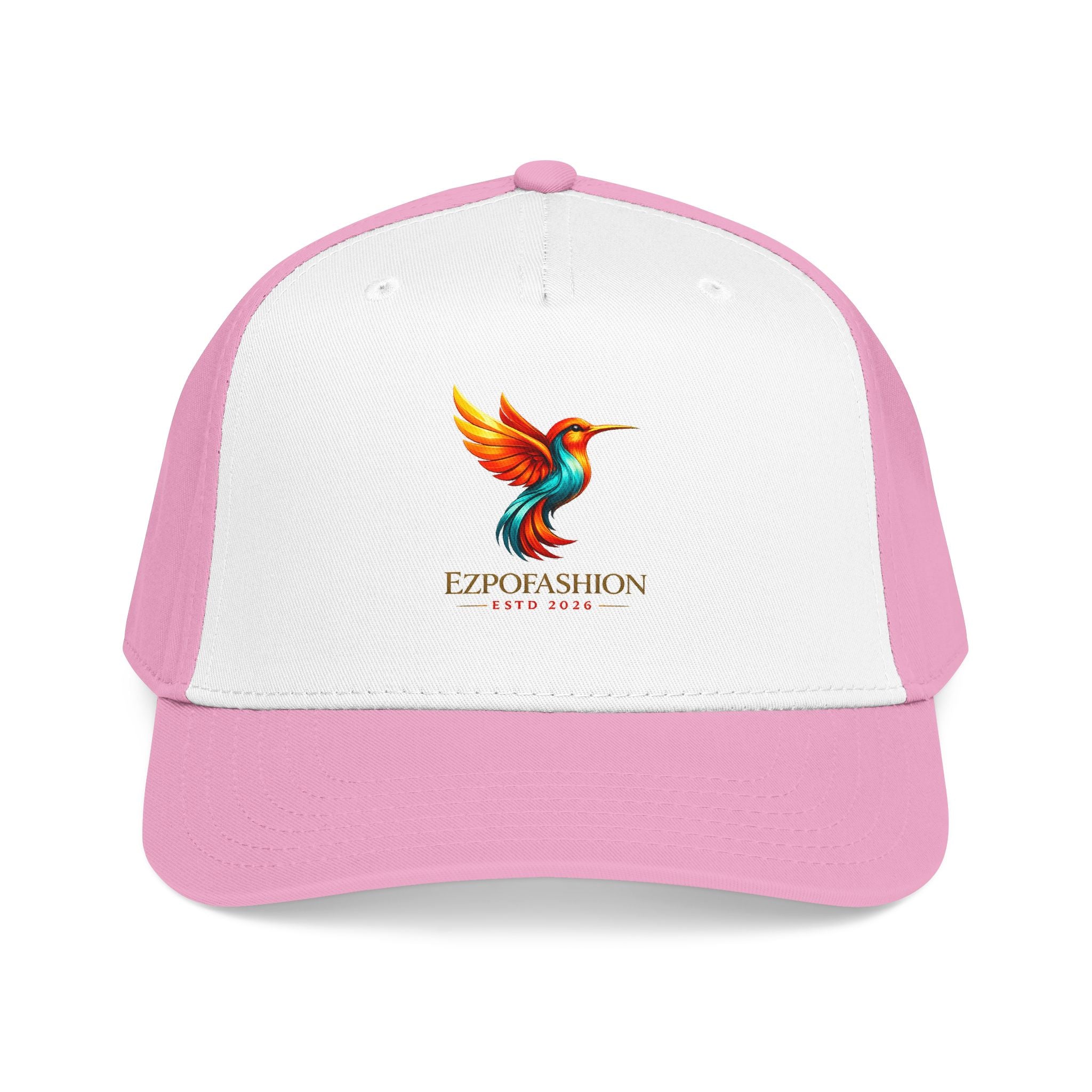 EZPO Logo Baseball Cap — Retro Graphic Mid-Profile Snapback Hat