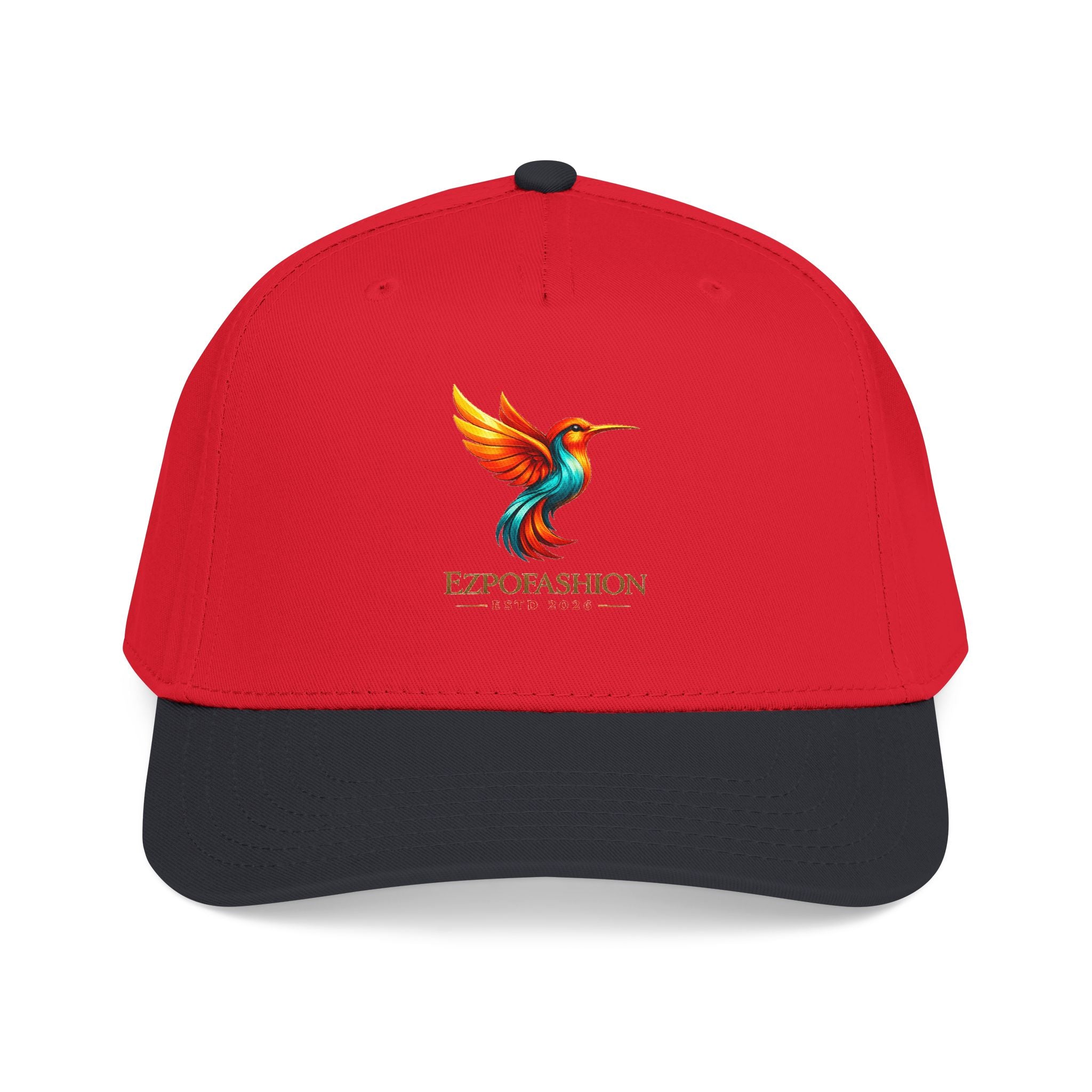 EZPO Logo Baseball Cap — Retro Graphic Mid-Profile Snapback Hat