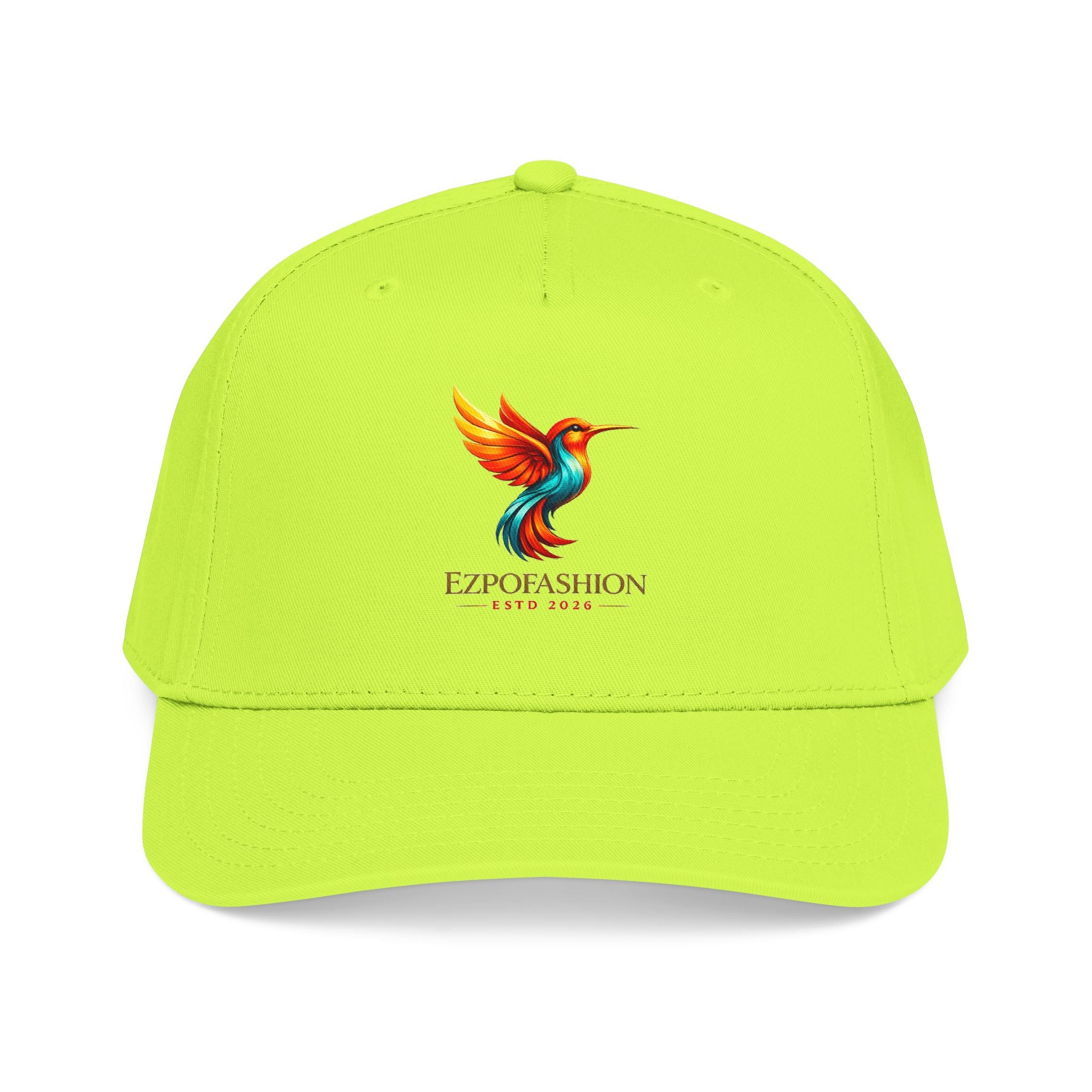 EZPO Logo Baseball Cap — Retro Graphic Mid-Profile Snapback Hat
