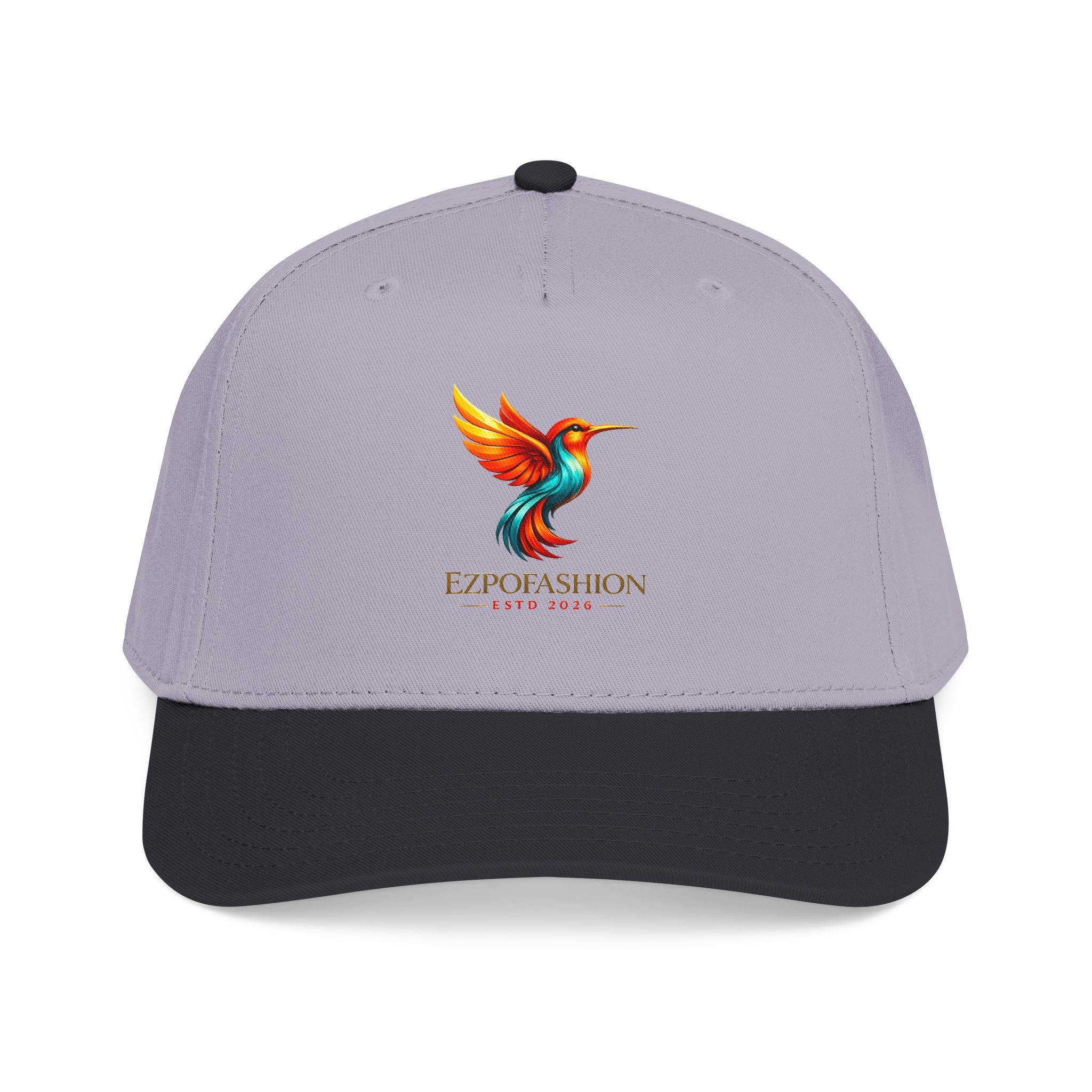 EZPO Logo Baseball Cap — Retro Graphic Mid-Profile Snapback Hat