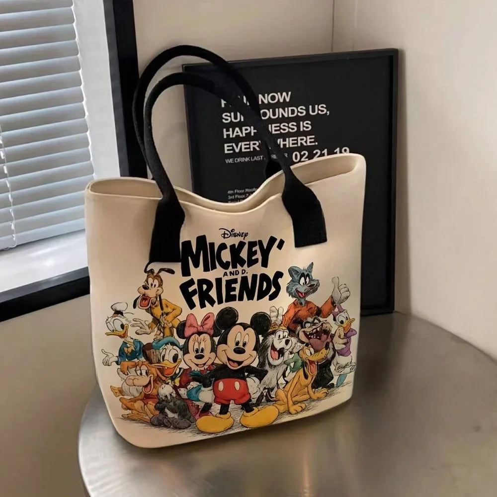 Charming Mickey & Minnie Tote Bag